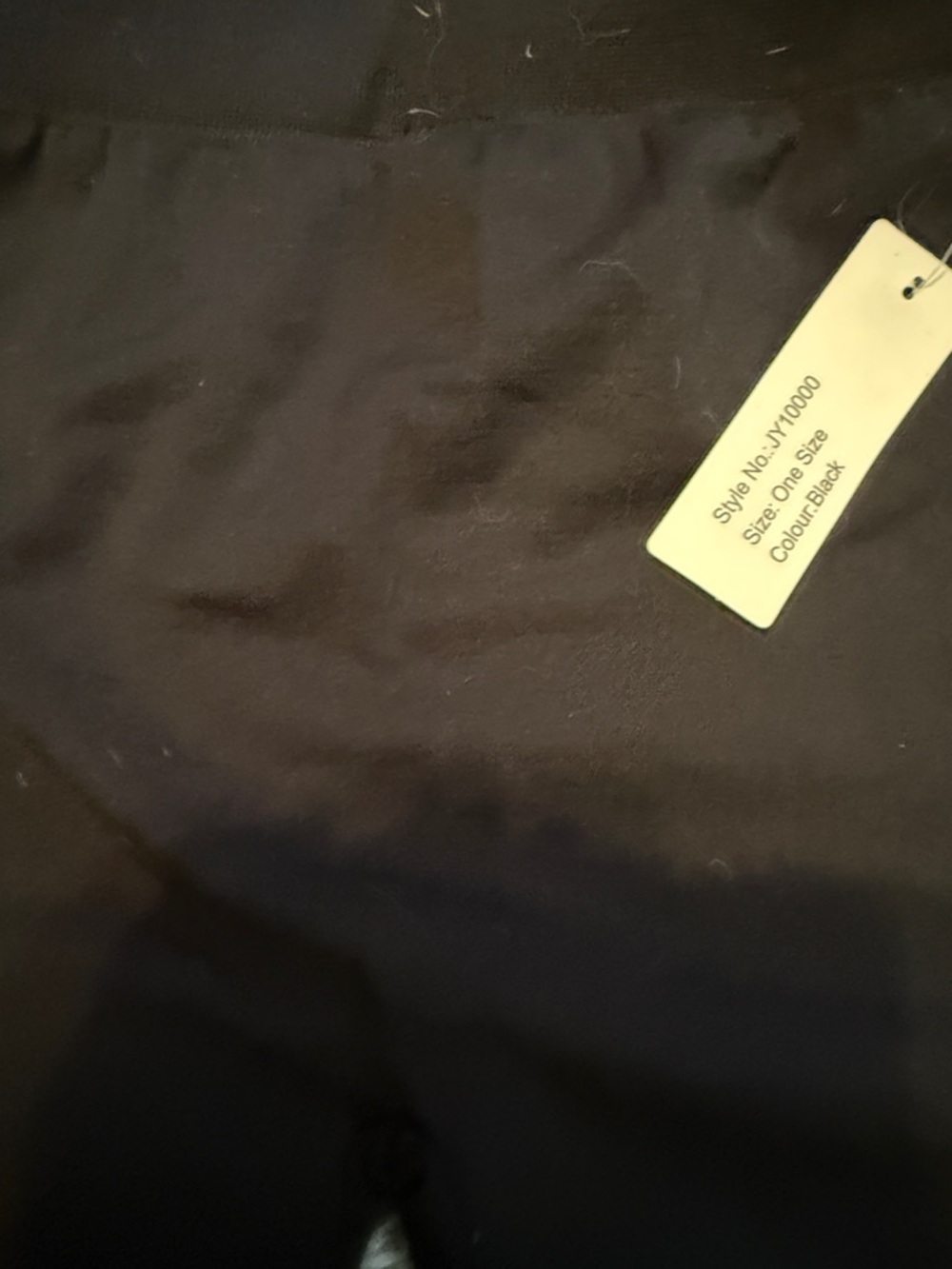 Women's Black Leggings - One Size